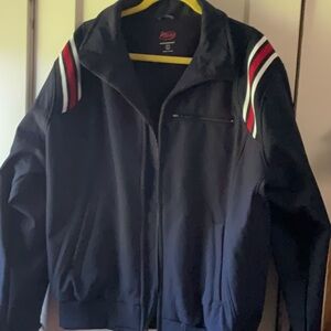 Men's Umpire Jacket with Red and White Accents